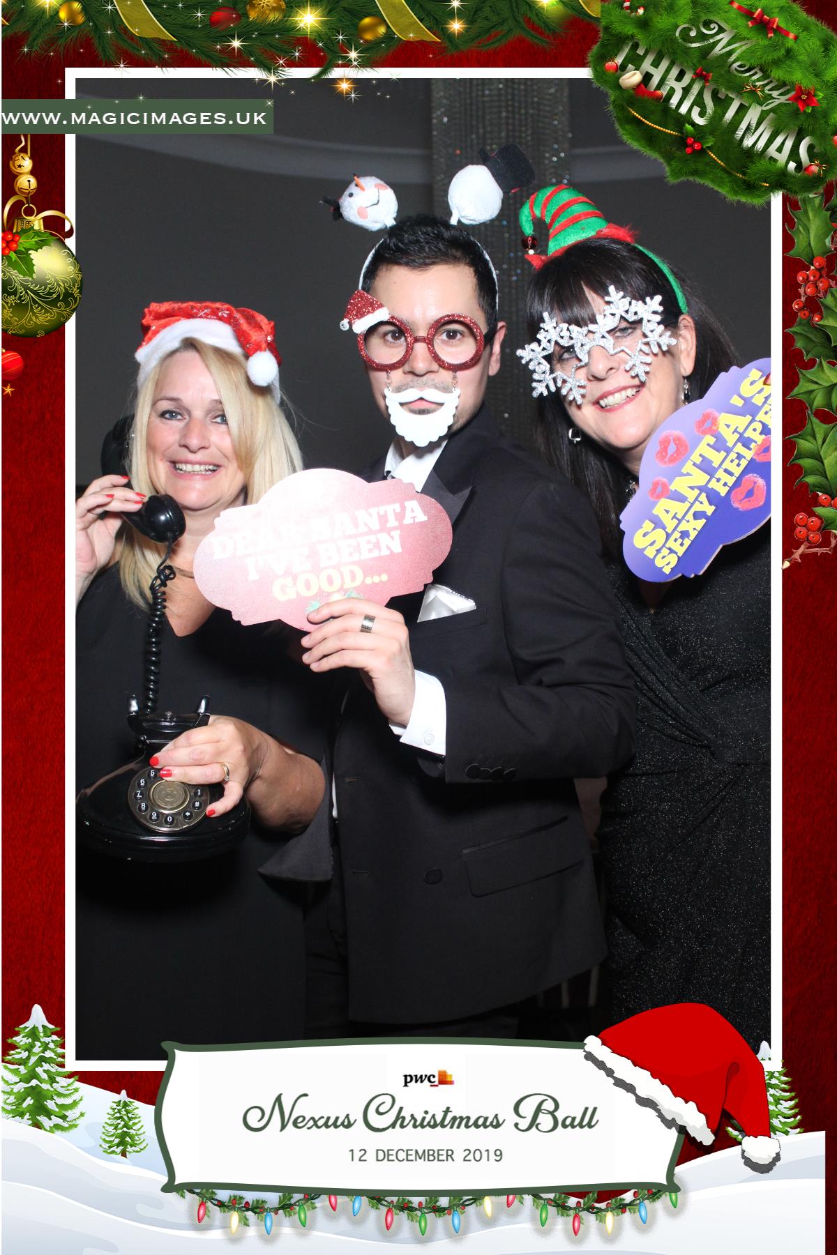 PWC Christmas Ball  | View more photos from the event at gallery.magicimages.uk/u/MagicImages/PWC-Christmas-Ball